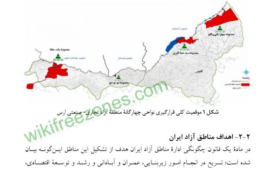 سند: توسعه منطقه‌ای در نواحی مرزی شمال‌غربی ایران (نمونه موردی منطقه آزاد ارس)